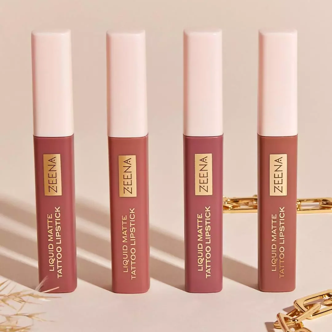 Zeena Liquid Matte Tattoo Lipstick - Image 3