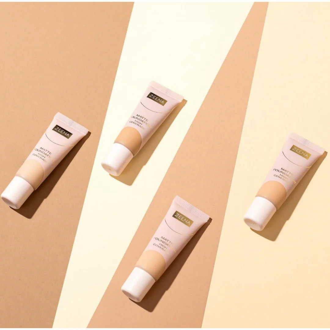 Zeena Matte Foundation High Coverage - Image 2